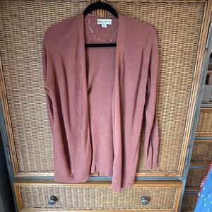 Ava & Viv Ribbed Cardigan Size X